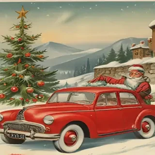 printable vintage christmas images