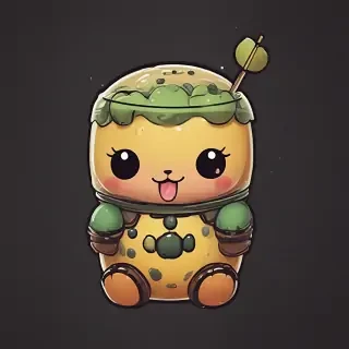 cute boba wallpaper