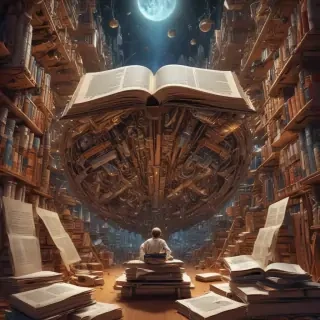 book cartoon image