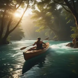 canoeing png