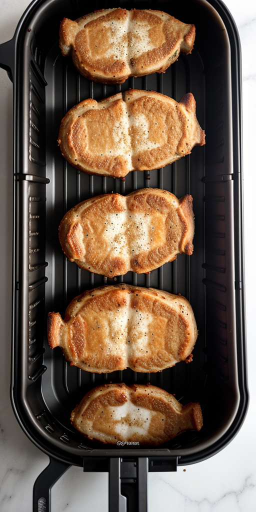 shake and bake air fryer pork chops