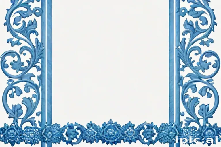 blue border png