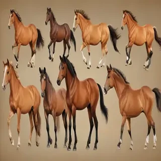 horses clip art
