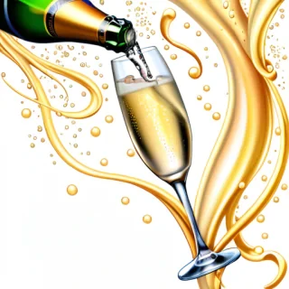 champagne png