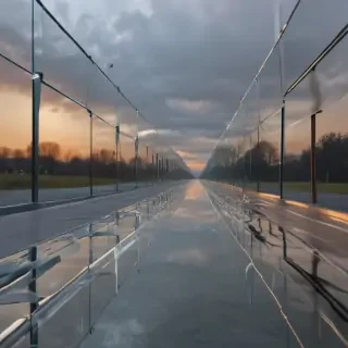 straight line transparent