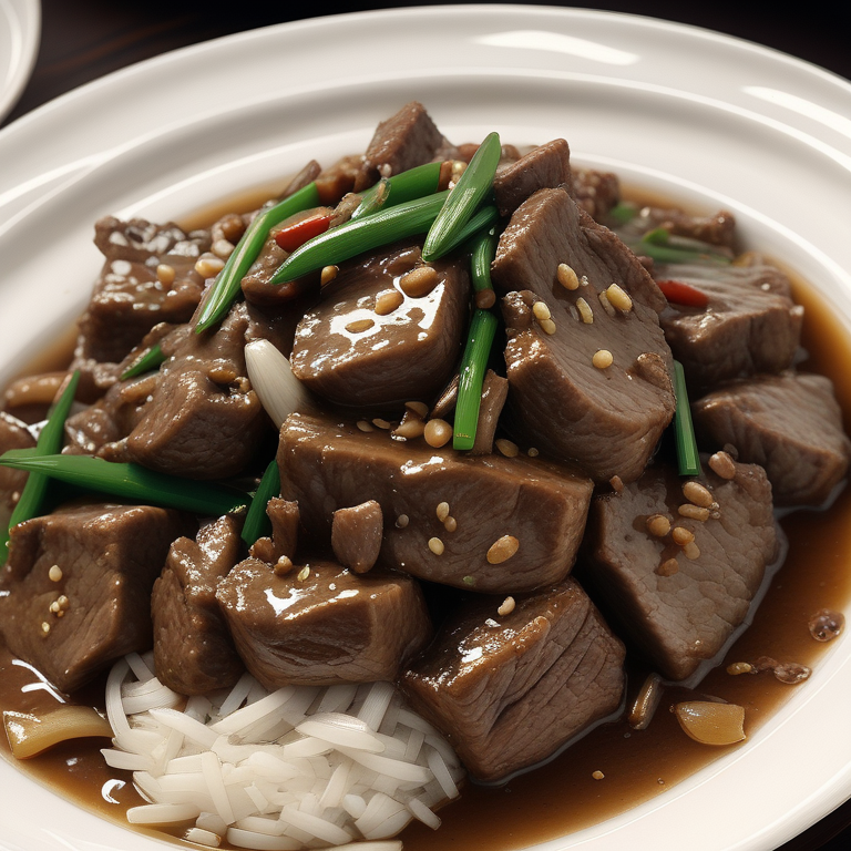 beef in garlic sauce chinese