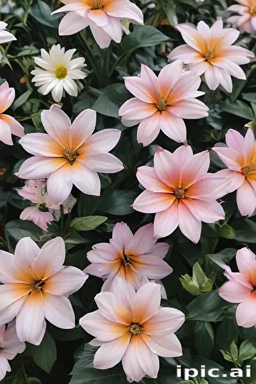 aesthetic flower painting