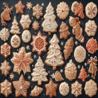 clipart christmas cookies
