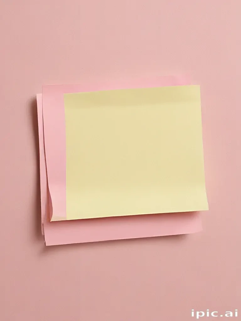 aesthetic cute sticky note png