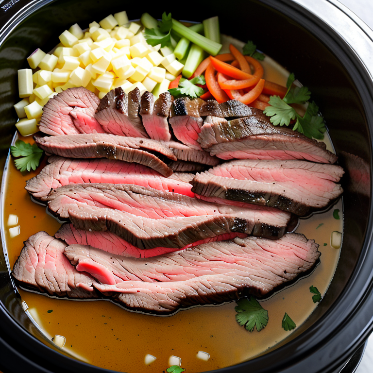 recipes for skirt steak in crock pot