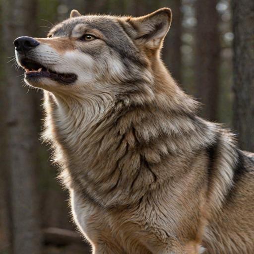 wolf howl png