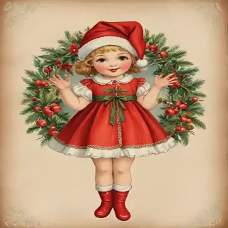 free printable vintage christmas pictures