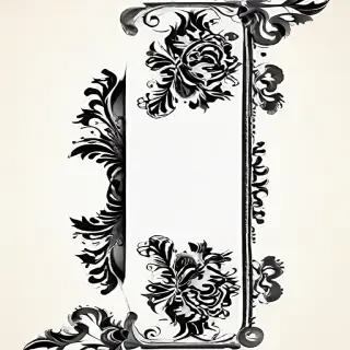 border clip art black and white