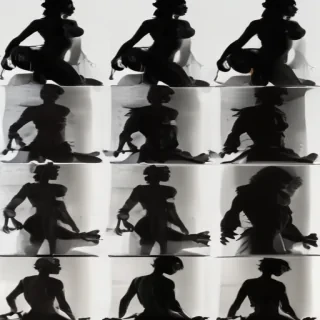 people silhouette png