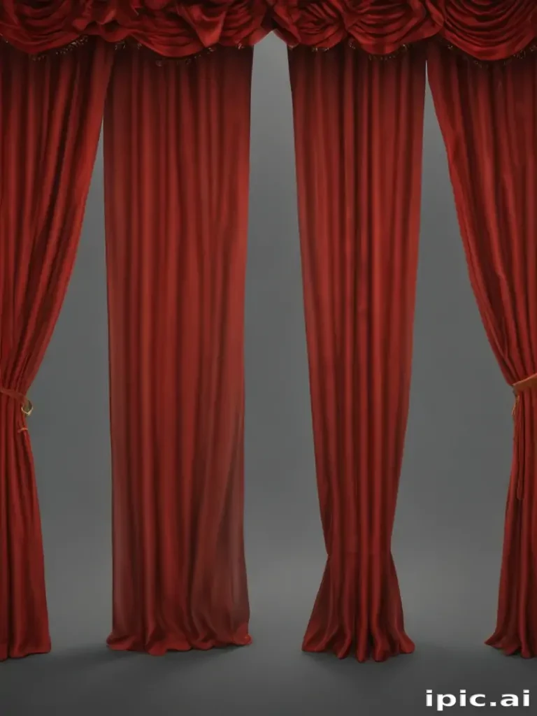 red curtain png
