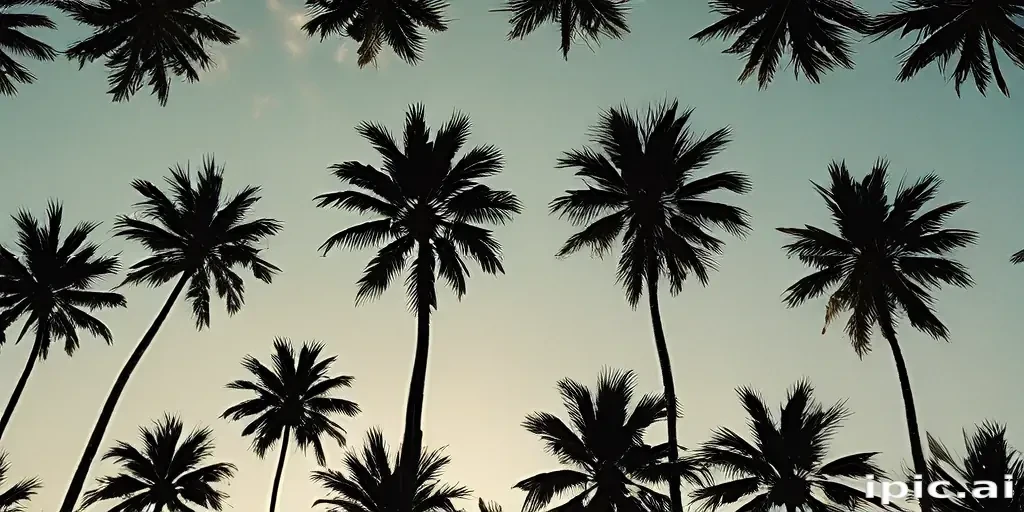 palm trees background