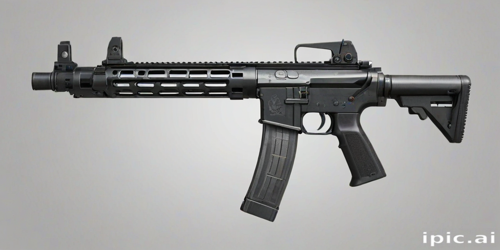 gun with no background