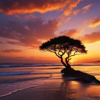 wallpaper iphone sunset