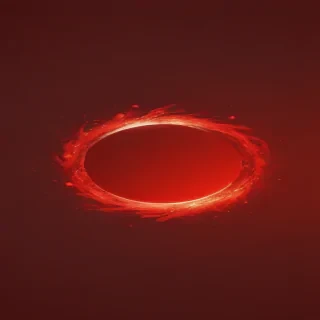 red circle