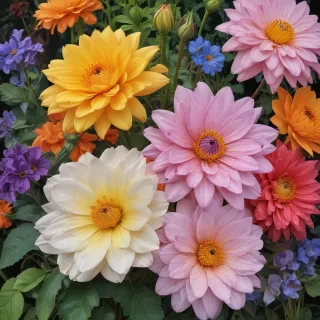 flowers to draw in color