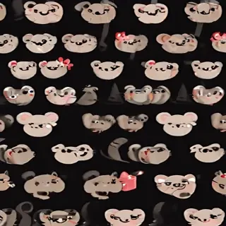 cute black iphone wallpaper