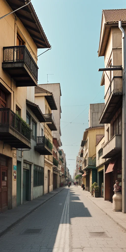 background of street