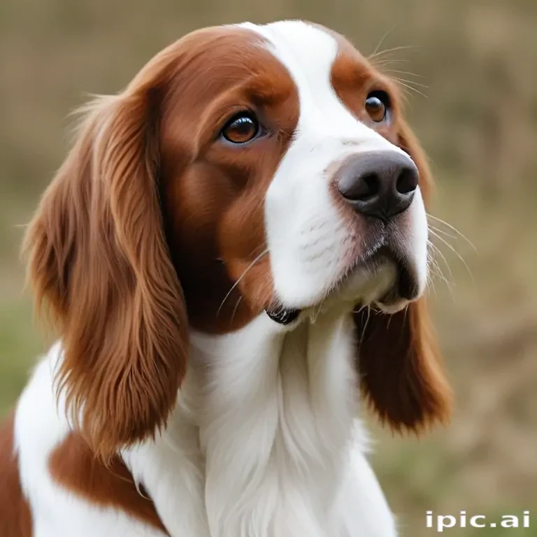 irish red and white setter