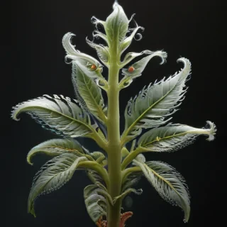 transparent plant