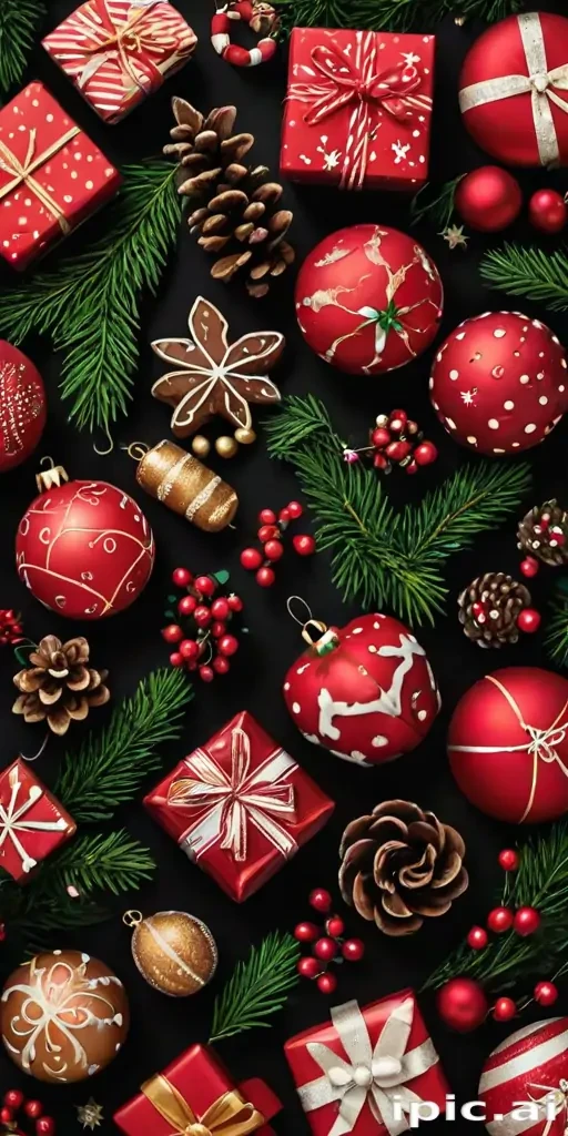 christmas phone wallpaper iphone