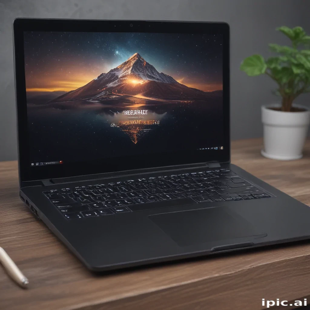 laptop computer mockup