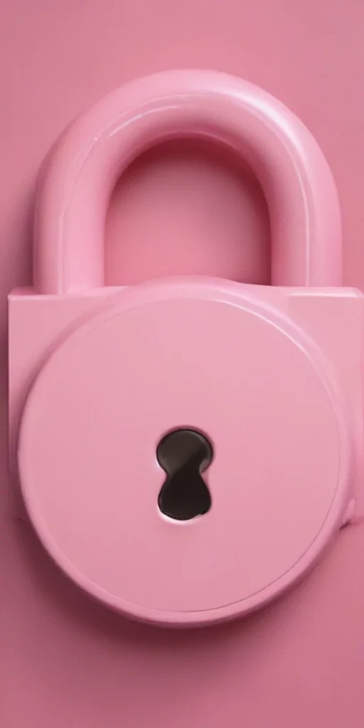 pink lock screen