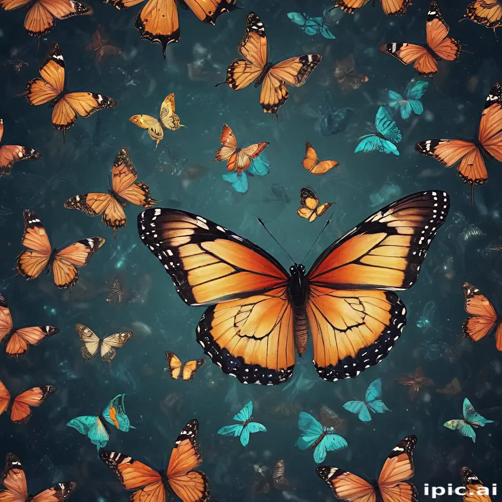 butterfly backround