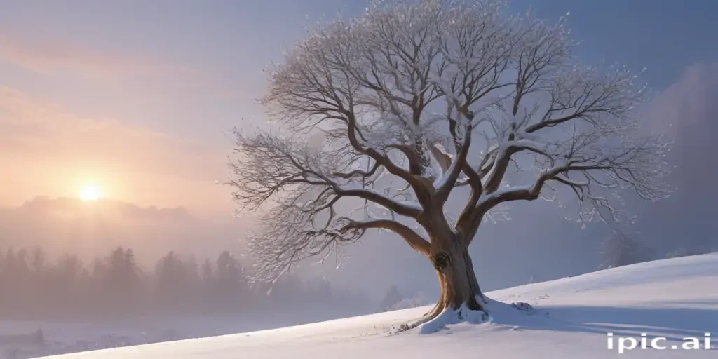 winter tree png