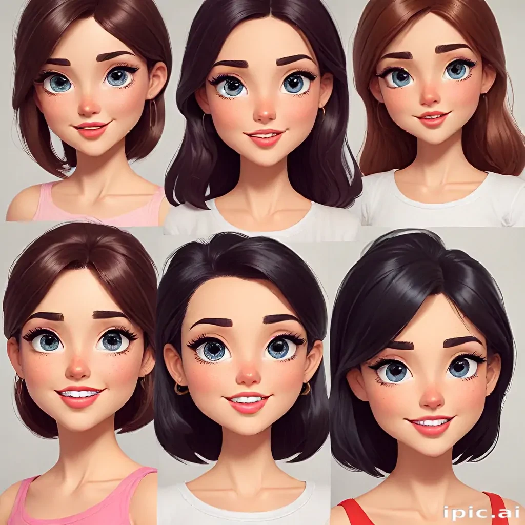 cartoon girs