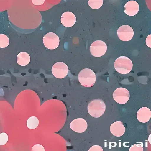 polka dots transparent