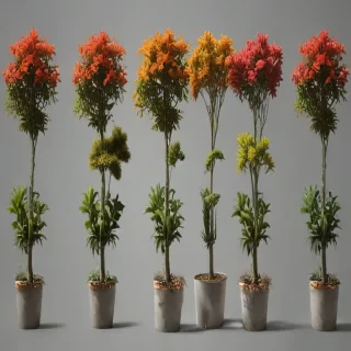aesthetic plants png