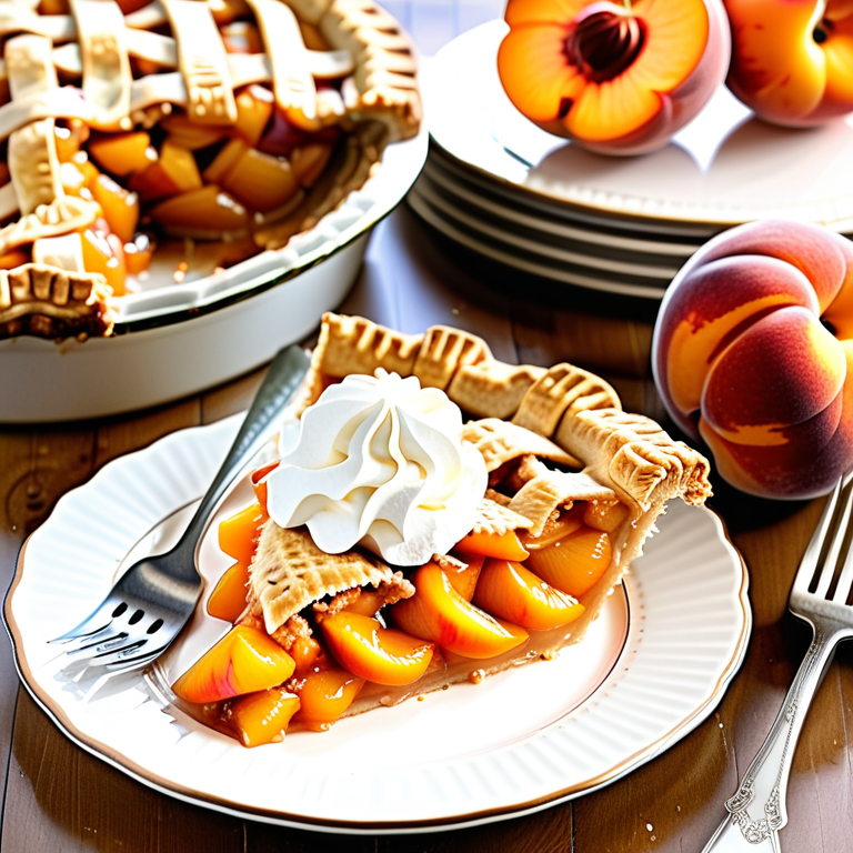 peach pie from canned peaches