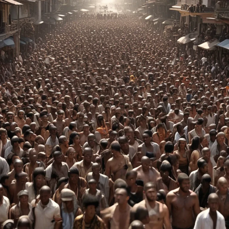 crowded png