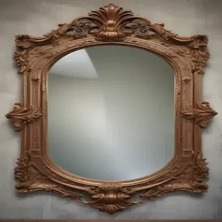 mirror transparent background