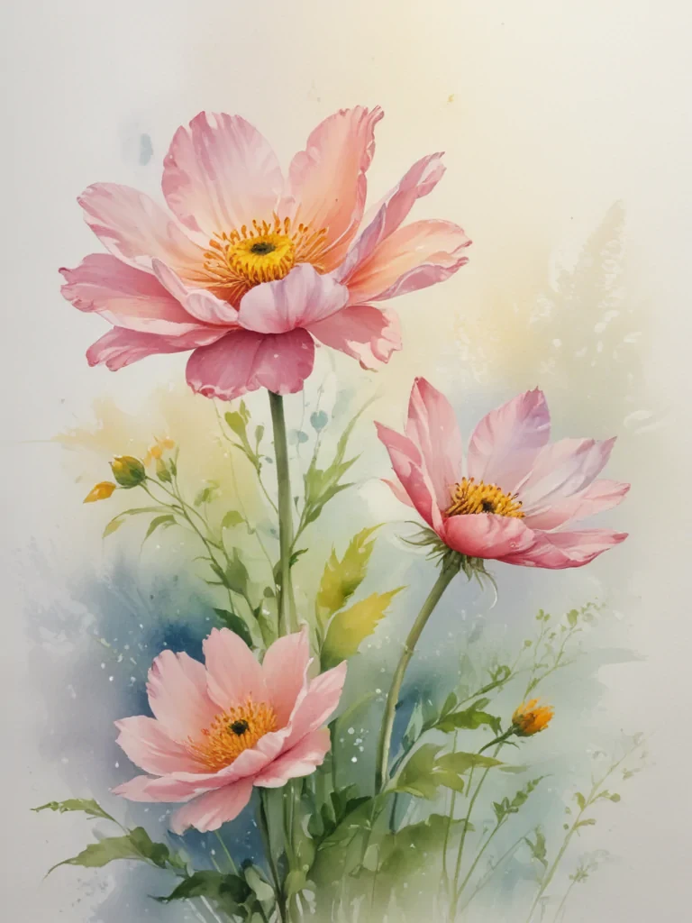 watercolor flower images