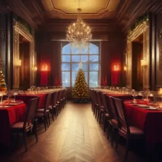 christmas party background