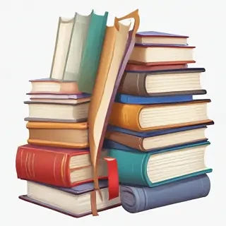 clipart stack of books