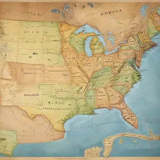 america map