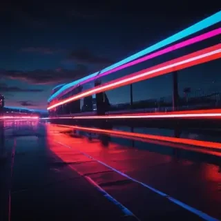 neon wallpaper iphone