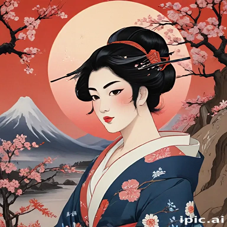 ukiyo e wallpaper