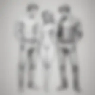 couple drawing poses