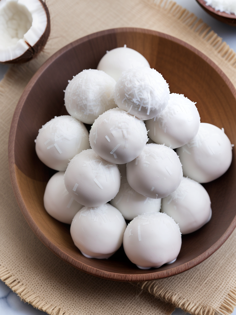 recipe for bon bons coconut