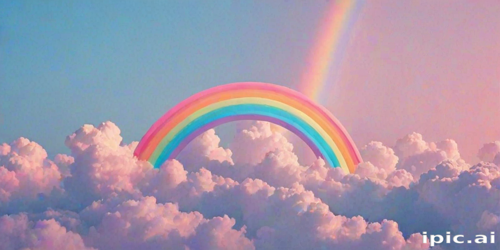 aesthetic wallpapers rainbow