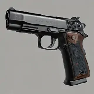 gun no background