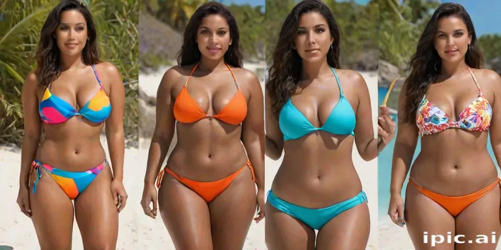 ai curvy bikini